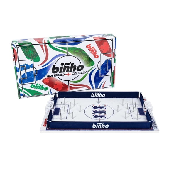 Binho Classic: England 2026 Edition 2 Player Pinball Board Game