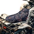 thumbnail image 1 of Binienty Branch Camo Hunting ATV Seat Cover Four Wheeler Seat Cover Water-Resistant Universal for Polaris Sportsman 570 450 850, Polaris Scrambler 400 500 850 1000, Honda Rancher 420, 1 of 7