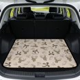 thumbnail image 1 of Binienty Camo Deer Antler Print Car Trunk Cargo Liner, Anti-Skid Backing Rear Trunk Protector, Universal 29"x39" Stylish Vehicle Interior Accessory, Durable Mat for Most Sedan SUV, 1 of 7