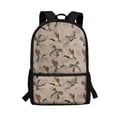 thumbnail image 1 of Binienty Camo Duck Print Kids School Backpack 17 Inch Spacious Bookbag for Children Girls 4th Grade Customizable Strap Length School Bag with Front Pocket for Daily Travel Use, 1 of 6