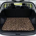 thumbnail image 1 of Binienty Candy Cane Snowflake Print Rear Trunk Cargo Liner, Universal 29" x 39" Non-Slip Scratch Resistant Auto Trunk, Durable Car Interior Accessory Fits Most SUV Sedan Models, 1 of 7