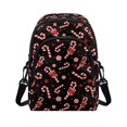 thumbnail image 1 of Binienty Christmas Candy Cane Womens Shoulder Bags Crossbody Trendy Messenger Purse Lightweight RFID Crossbody Bag with Shoulder Strap Xmas Gifts for Sister, 1 of 8