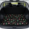 thumbnail image 1 of Binienty Christmas Tree Candy Print Universal Car Cargo Liner, Non-Slip Backing 29" x 39" Trunk Protector Mat, Scratch Resistant Vehicle Interior Accessory Fit for Most Sedan SUV, 1 of 7