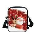 thumbnail image 1 of Binienty Cute Crossbody Bags For Women Christmas Gifts Santa Claus and Reindeer Messenger Bags Shoulder Cross Body Sling Bag Travel Purses For Women Crossbody Bag with Adjustable Strap, 1 of 6