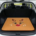 thumbnail image 1 of Binienty Cute Reindeer Print Rear Trunk Cargo Liner, 29" x 39" Universal Fit Anti-Slip Backing Car Trunk Protector, Stylish Interior Accessory for SUV Sedan Truck Vehicle Use, 1 of 1