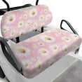 thumbnail image 1 of Binienty Daisy Print Golf Cart Seat Towel Covers Ezgo Club Car Golf Cart Seat Covers Suitable for All Weather, Easy to Install and Washable, 1 of 8