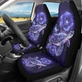 thumbnail image 1 of Binienty Floral Sea Turtle Car Seat Covers Front Seats Only Easy to Install Automobile Seat Covers Mats Pads for SUV Truck Van Car Interior Protection Set, 1 of 8