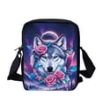 thumbnail image 1 of Binienty Floral Wolf Aesthetic Crossbody Purse for Women Small Sling Bag Anti Theft RFID Hobo Crossbody Bags Trendy Cute Messenger Bag Gifts for Mom, 1 of 7