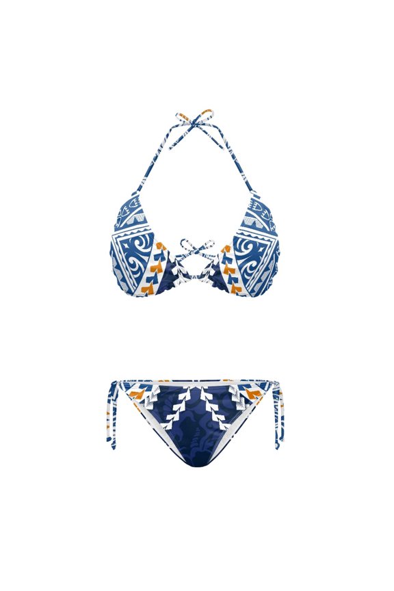 Geometric Design Swimwear for Beach Pool, Bikini Swimsuit Professional Sutures Quick Drying