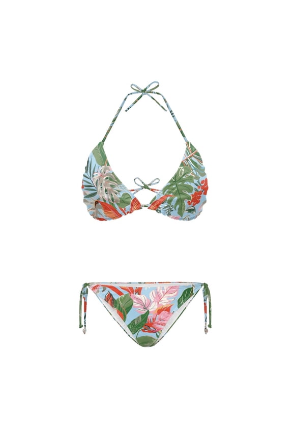 Light Womens Swimsuits Plus Size for Pool Beach Plus Size Design Quick Drying Bikini Set, Ladies' Backless Bikini Set