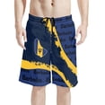 Binienty Men's Beach Shorts Board Trunks With Barbados Pattern ...