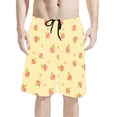 thumbnail image 1 of Binienty Men's Board Shorts Beach Swim Trunks With Peach Star Print - Quick Dry for Summer Beach Vacation and Water Activities, 1 of 10