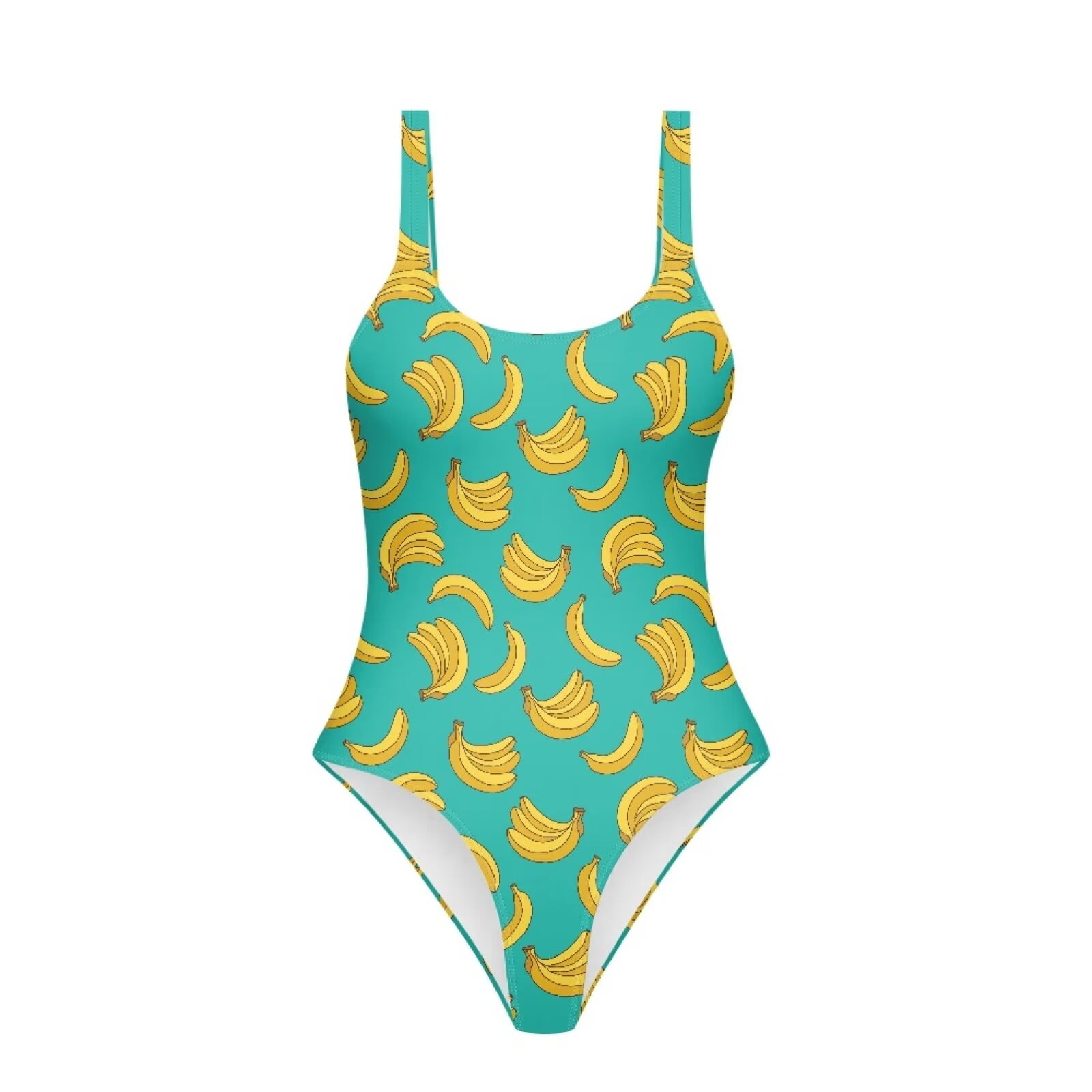 Binienty One Piece Swimsuits for Curvy Women Banana Womens Bathing Suit