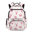 thumbnail image 1 of Binienty Pink Camo Deer Bow Bookbag for Girls Age 8-10 Waterproof Heavy Duty Backpack with Side Pockets Children Day Pack Kids School Supplies, 1 of 8