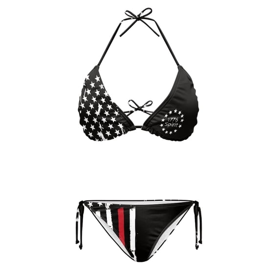 Binienty Polyester Fabric 1776 Spirit Bathing Suit, Plus Size Stylish ...