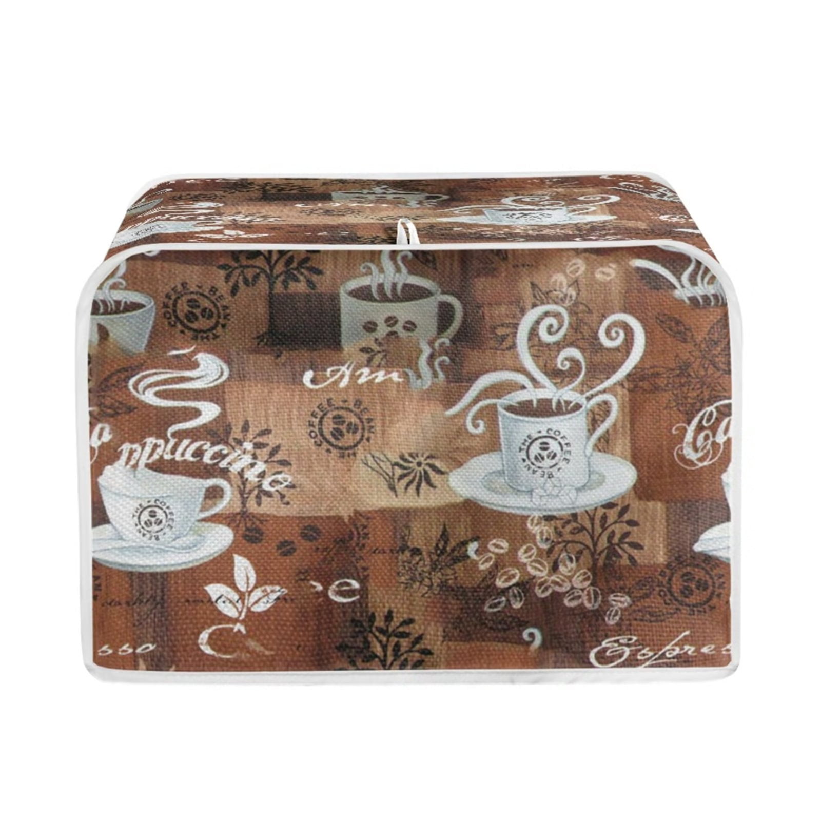 Binienty Toaster Dust Cover 4 Slice, Microwave Toaster Oven Grill Cover