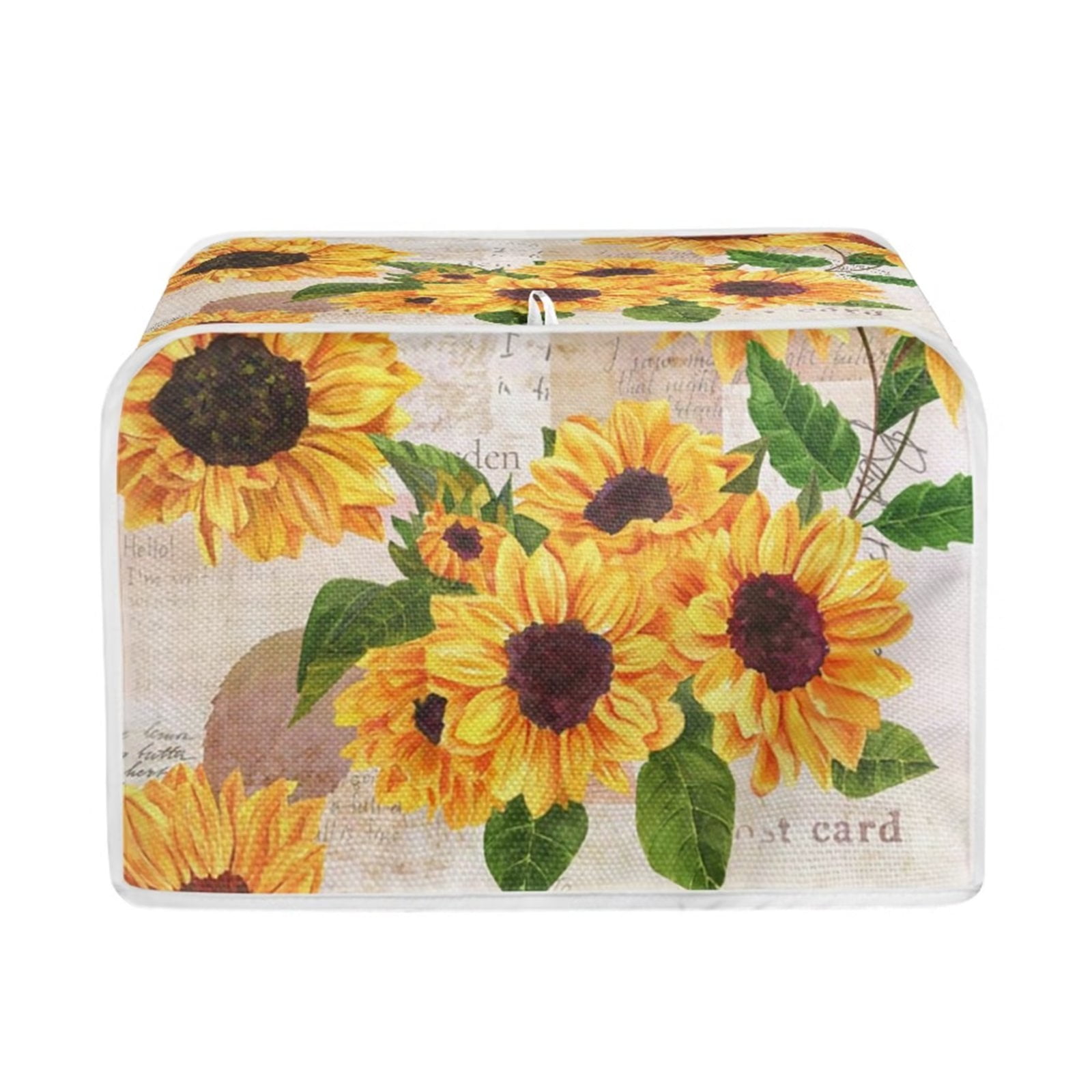 NETILGEN Toaster Dust Cover 4 Slice, Microwave Toaster Oven Grill Cover  Stain Resistant Dustproof Kitchen Small Appliance Cover with Top Handle for  Kitchen, Butterfly Sunflower Retro price in Saudi Arabia