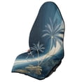 thumbnail image 1 of Binienty Tropical Palm Tree Car Seat Cover Sweat Protector For Swimming Beach Gym Breathable Anti-Slip Car Seat Cover for Sedan Truck SUV, 1 of 8