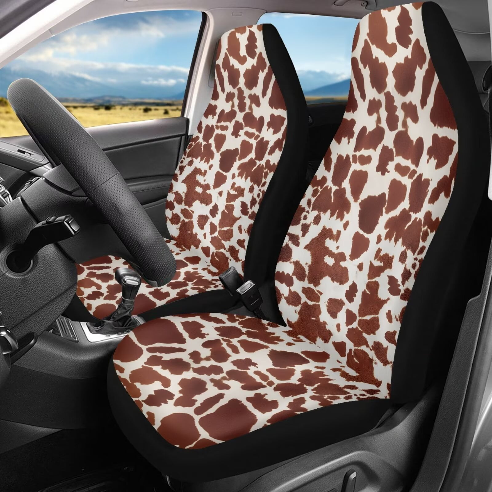 Cow Print Seat Covers