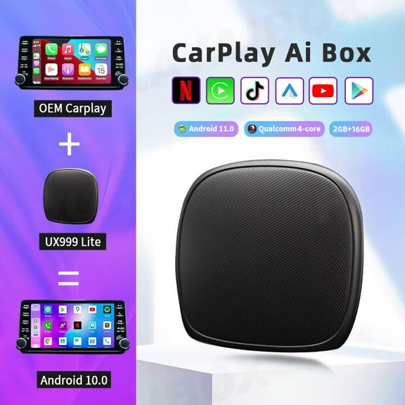 Binize Wireless CarPlay Streaming Car In-Dash Unit