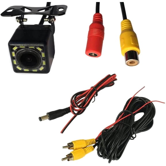 Binize waterproof 12 LED lights rear view camera with nigh vision
