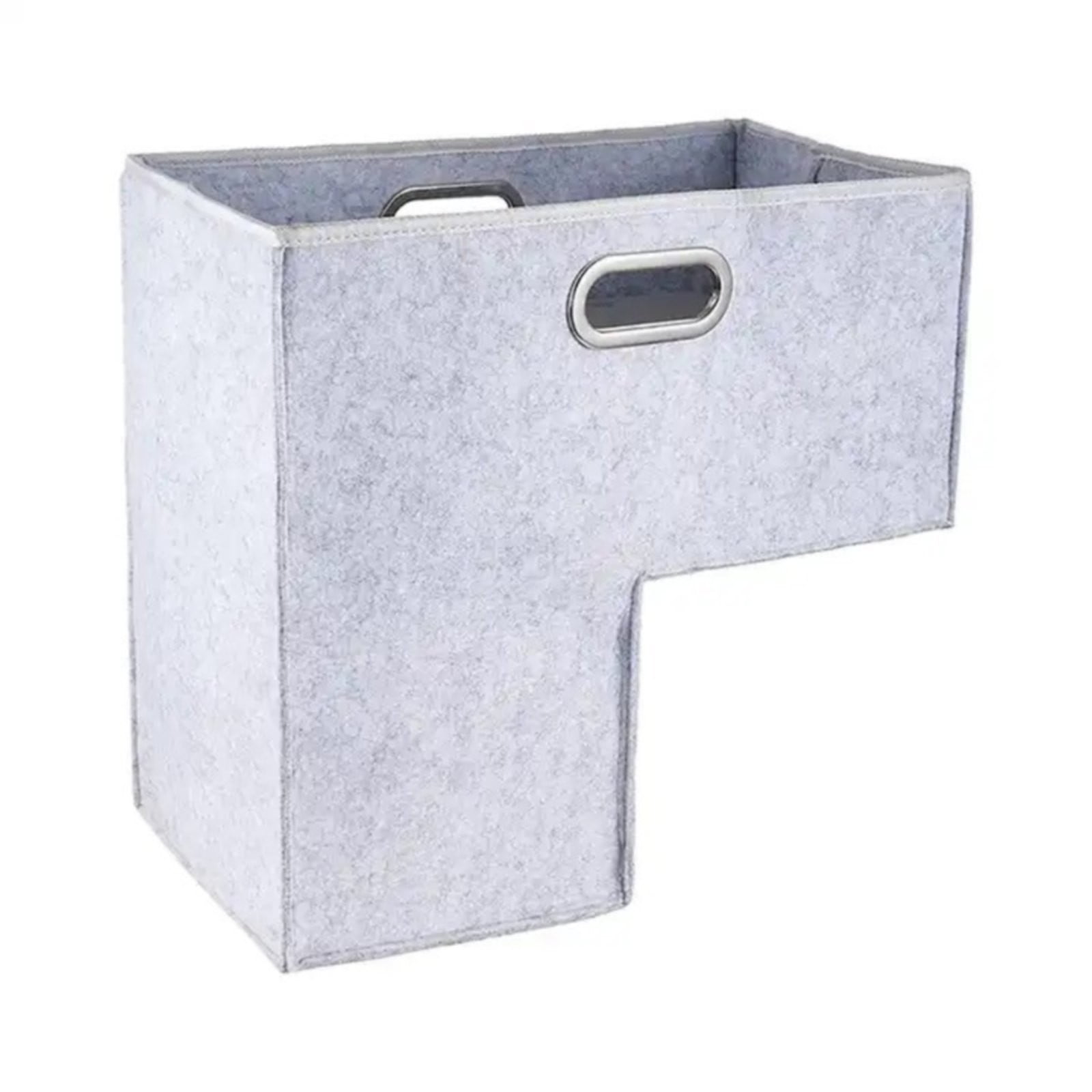 Binkne Clearance, L Shape Stair Baskets Foldable Stair Basket for 16