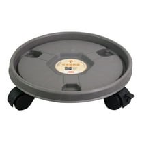 Binkne Flower Pot Shelf, Planter Caddies with Wheels Plastic Flower Pot Stand Set Indoor Outdoor Movable Planter Stand Rack on Rollers Planter Trolley Casters Rolling Tray, 1Pc Pallet, Clearance Sale