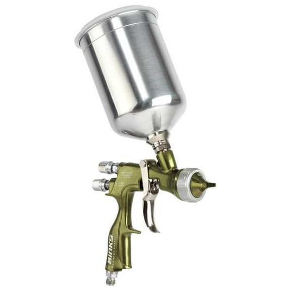 Binks Conventional Spray Gun,Mdm,Gravity,30 oz 2466-14LV-23SG
