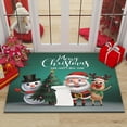 Binmer Black and Friday deals Christmas Door Mats Letter Design