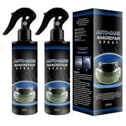Binmer Car Polish Car Polish 3 In 1 High Protection Quicks Car Coating Spray Multi-functional Coating Renewals Agent For Light Scratches And Scratch 120ml