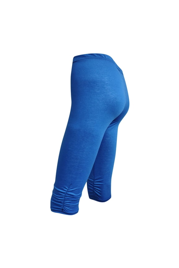 Womens Yoga Capris Plus Size Fashion Womens Leggings Fitness Running Solid Sports Yoga Capris Pants