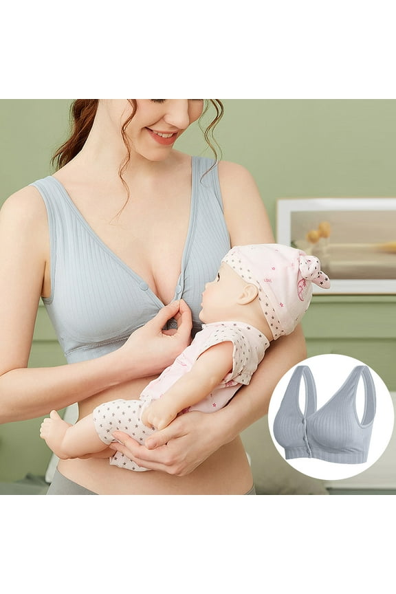 women bras plus size Nursing Bra for Breastfeeding Wireless Maternity Bra