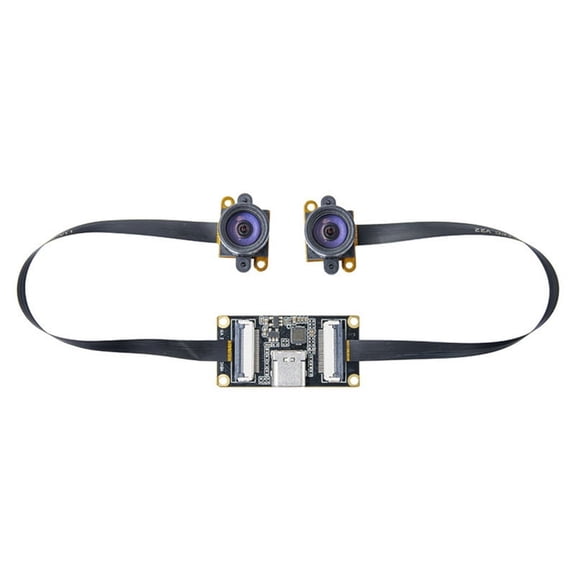 Binocular Camera USB 3.0 1MP HD Global Shutter High-Speed Black and White Dual Camera 100 Degree Len for 3D Reconstruct