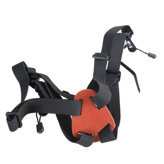 Binocular Chest Harness Strap Adjustable Leather Elastic for Hunting Hiking Bird Watching Stability Support