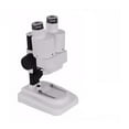 thumbnail image 1 of Binocular Stereo Microscope 20X/40X Above LED Lights PCB Solder Tool E Phone Repair Mineral Watching Microscopio ,Easy to Use, 1 of 7