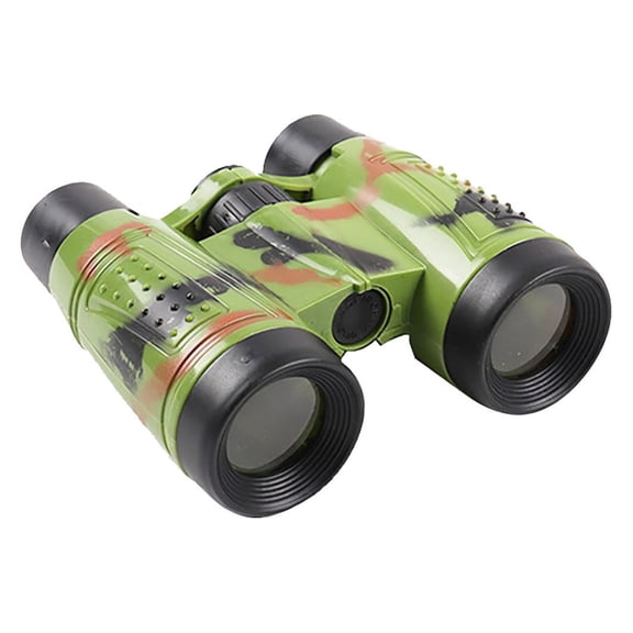 6x30mm Kids Binoculars - ABS Material - Shockproof Rubber Coating - for Bird Watching Camping - Promote Outdoor Exploration