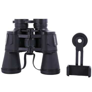 Binoculars for Bird Watching Small Binoculars for Adults 10x50 High Magnification High-Definition Binoculars Outdoor Viewing Tool With Phone Black