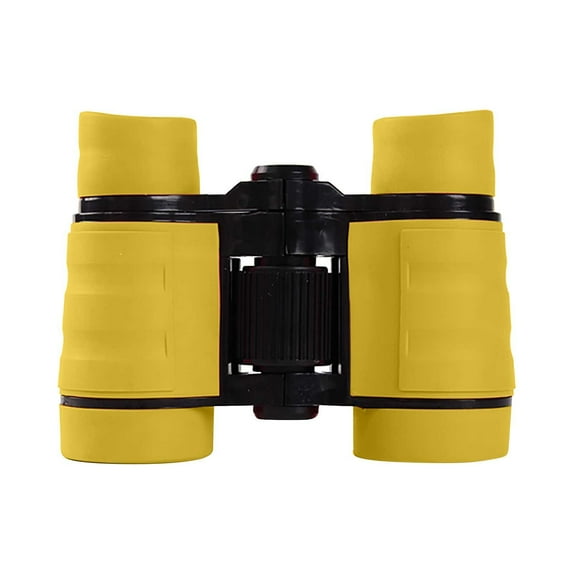 Binoculars for Bird Watching Small Binoculars for Adults Kid Binoculars Gifts For 3-12 Years Boys Girls Shock Proof Binoculars Yellow