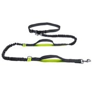 Binpure Elastic Dog Leash Reflective Waist Rope Hands Free Traction Rope es