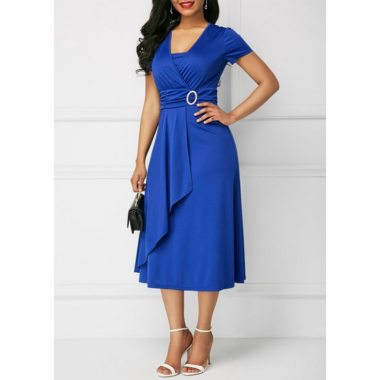 Pure Color Irregular Round Collar Long Sleeve Bodycon Dress Pure Color Irregular Round Collar Long Sleeve Bodycon Dress