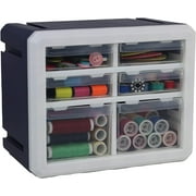 Bins Things Mini Desk Craft Organizer 6 Small Drawers w/Removable Dividers