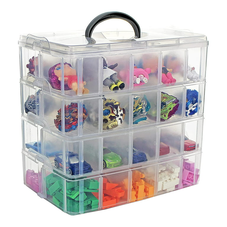 Bins & Things Toy Storage Organizer And Display Case Compatible With  Beyblades, Lol