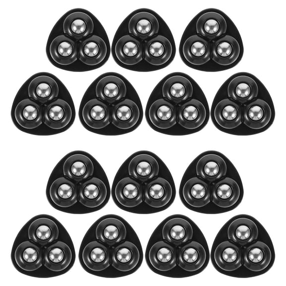 NIAIZEK Universal Black Swivel Casters for Storage Boxes and Trash Cans 14Pcs