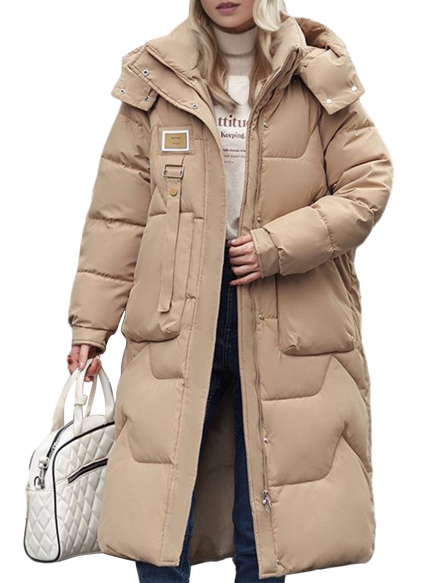 High quality beautiful design simple long winter Jackets for women