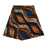 BintaRealWax 6 Yards African fabric Polyester Material FP6233