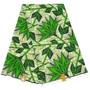BintaRealWax 6 yards Ankara African fabric Ankara polyester fabric Patterned for sewing, crafts DIY, party dresses