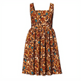 thumbnail image 1 of BintaRealWax Africa Dress for Women African Wax Print Dresses Dashiki Plus Size Africa Style Clothing for Women Dress WY10342, 1 of 5