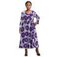 thumbnail image 1 of BintaRealWax Africa Dress for Women African Wax Print Dresses Dashiki Plus Size Africa Style Clothing for Women Dress WY10891, 1 of 5