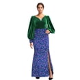 thumbnail image 1 of BintaRealWax Africa Dress for Women African Wax Print Dresses Dashiki Plus Size Africa Style Clothing for Women Dress WY10905, 1 of 5
