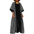 thumbnail image 1 of BintaRealWax African Fashion Women's Sets African Wax Printed Fabric Fashion New kaftan 3-piece set, 1 of 2